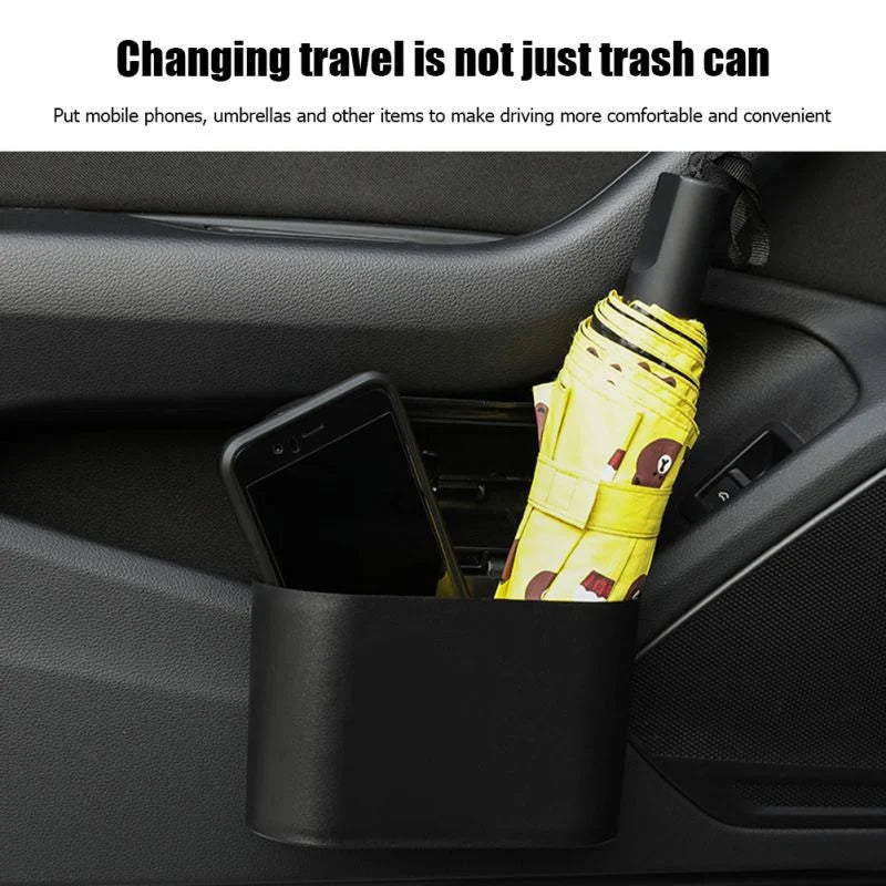 Car Garbage Can Holder Organizer