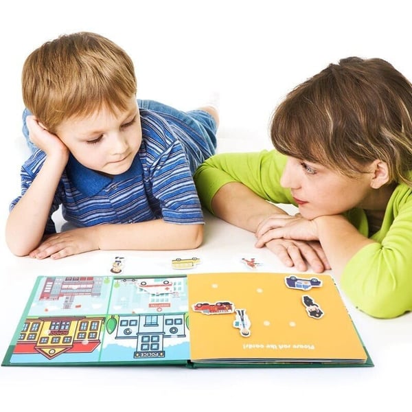 Educational Quiet Sticker Toy - New Version