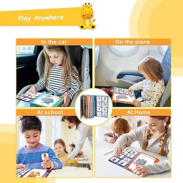 Educational Quiet Sticker Toy - New Version