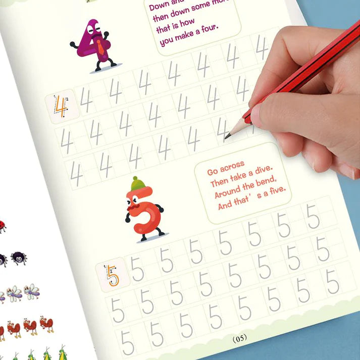 Kids Reusable Magic Book
