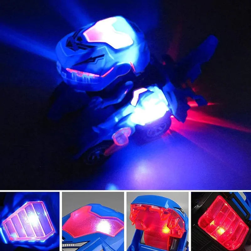 Transforming Dinosaur Led Car