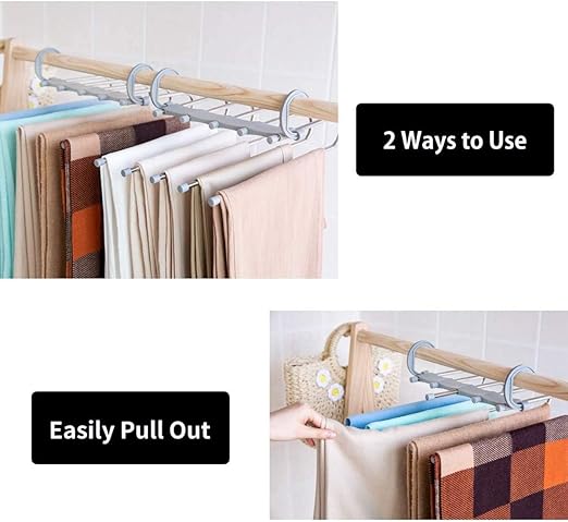 5-in-1 Multi-Functional Cloth Rack