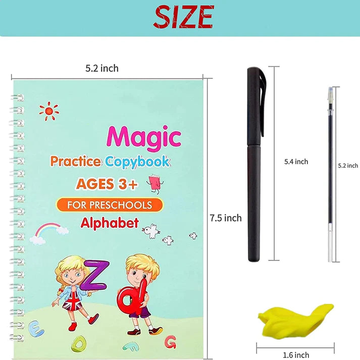 Kids Reusable Magic Book