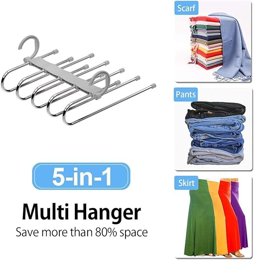 5-in-1 Multi-Functional Cloth Rack