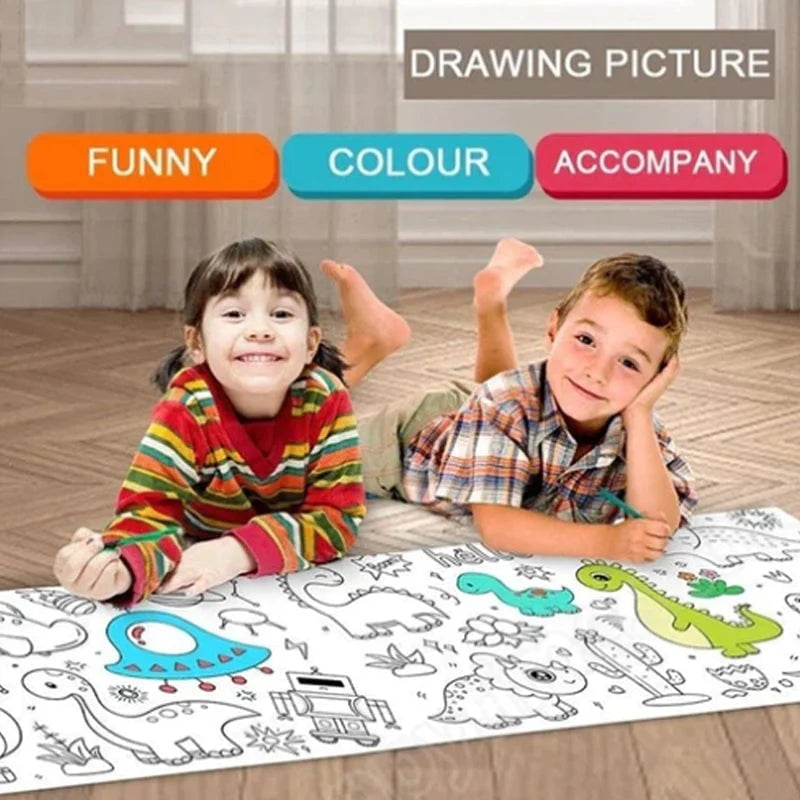 Children's Drawing Roll Full Kit