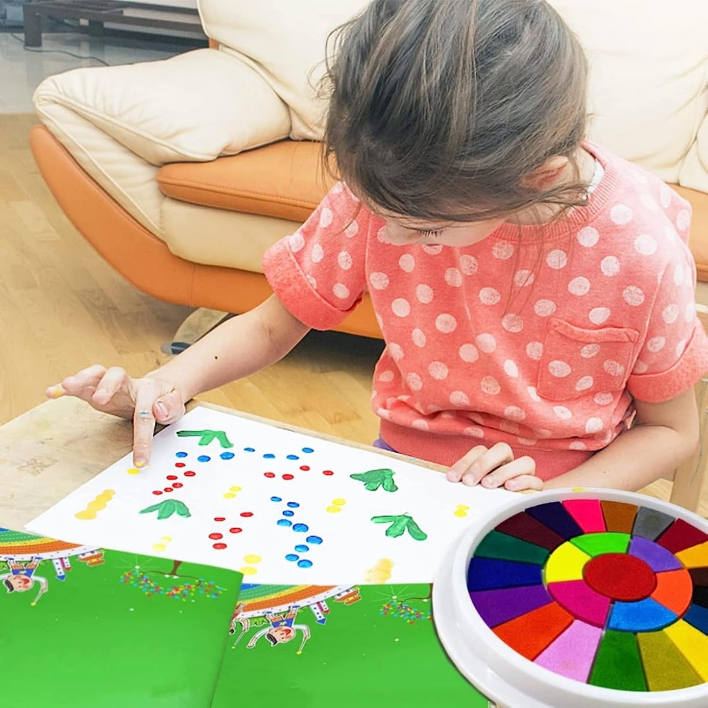 Funny Finger Painting Kit