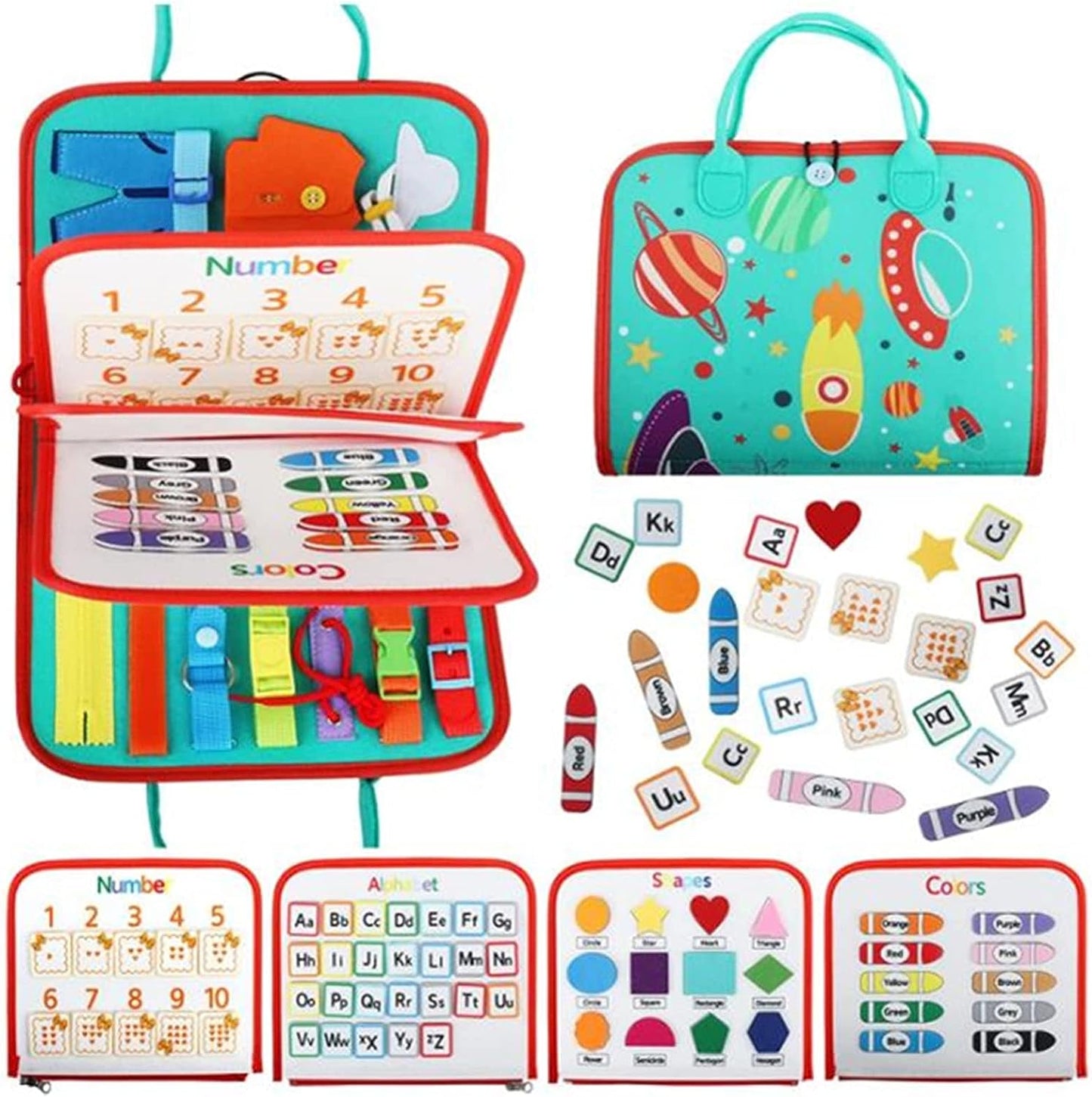 Montessori Toy Sensory Board for Kids