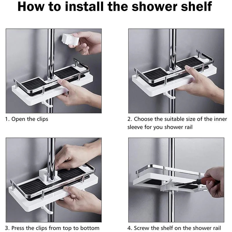 Bathroom Shower Storage Rack