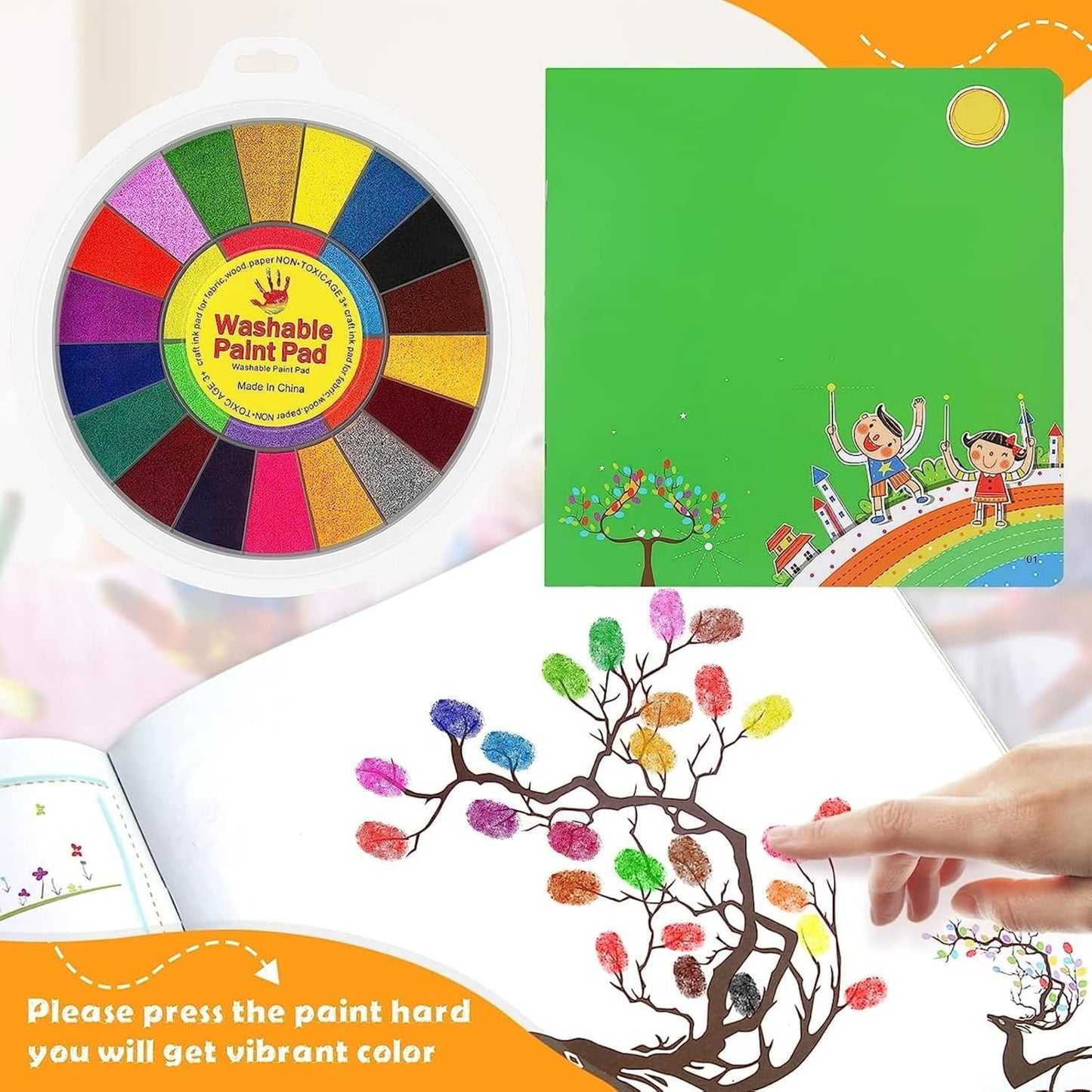 Funny Finger Painting Kit