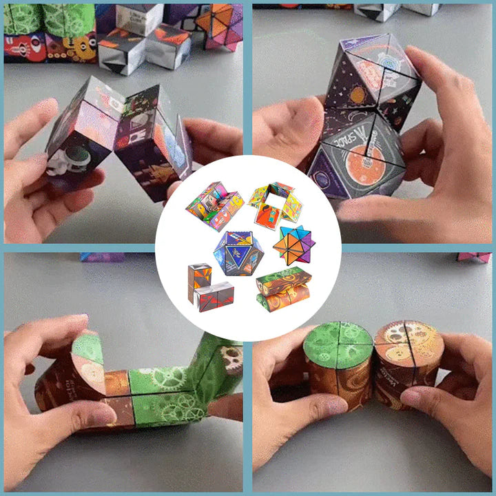 Extraordinary 3D Magic Cube - Set of 3pcs