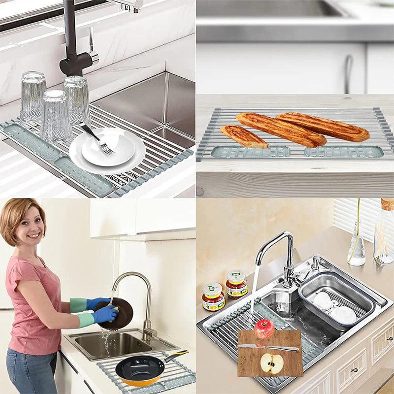 Foldable Dish Drying Rack