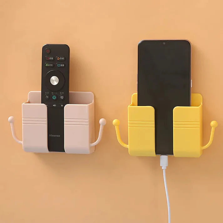 Self Adhesive Wall Mount Phone Holder - Set of 4 Pieces
