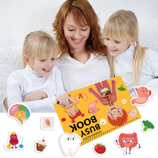 Human Body Busy Book for Toddlers