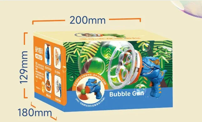 Electric Dinosaur Bubble Machine