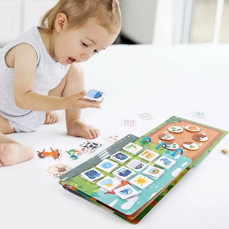 Educational Quiet Sticker Toy - New Version