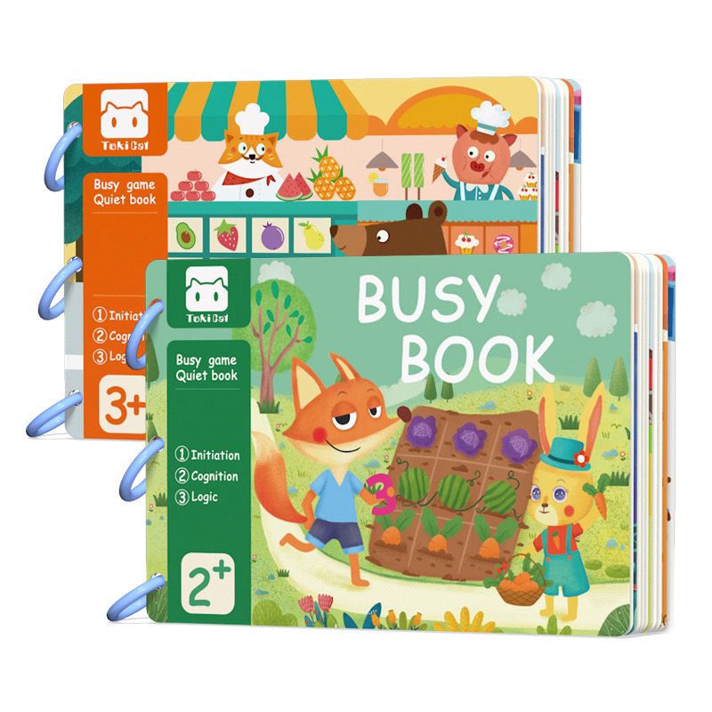 Educational Quiet Sticker Toy - New Version