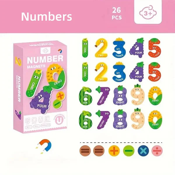 Animal Shaped Magnetic Alphabet