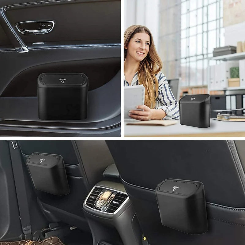 Car Garbage Can Holder Organizer