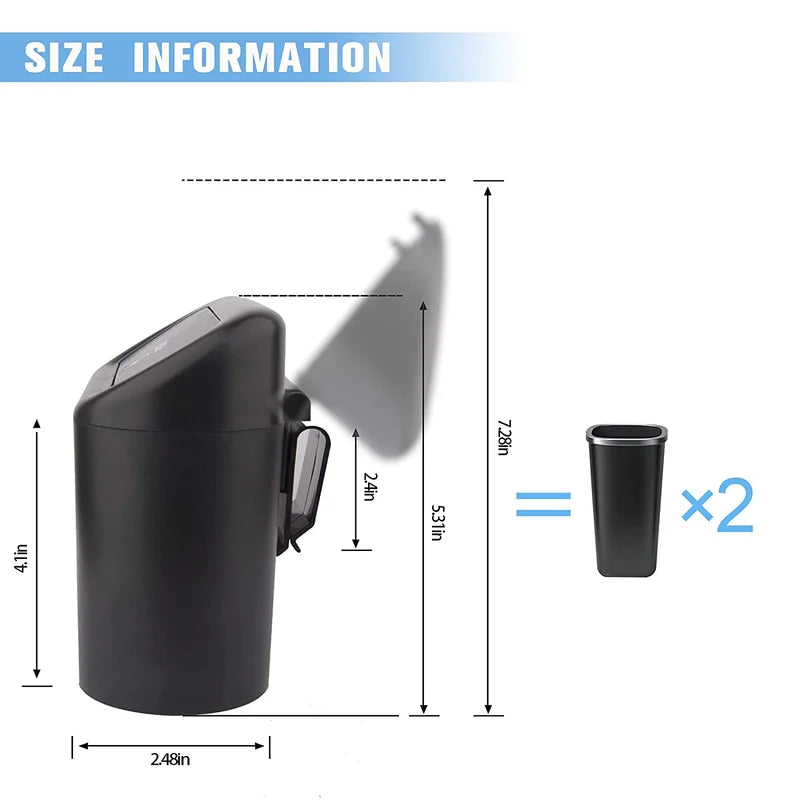 Car Garbage Can Holder Organizer