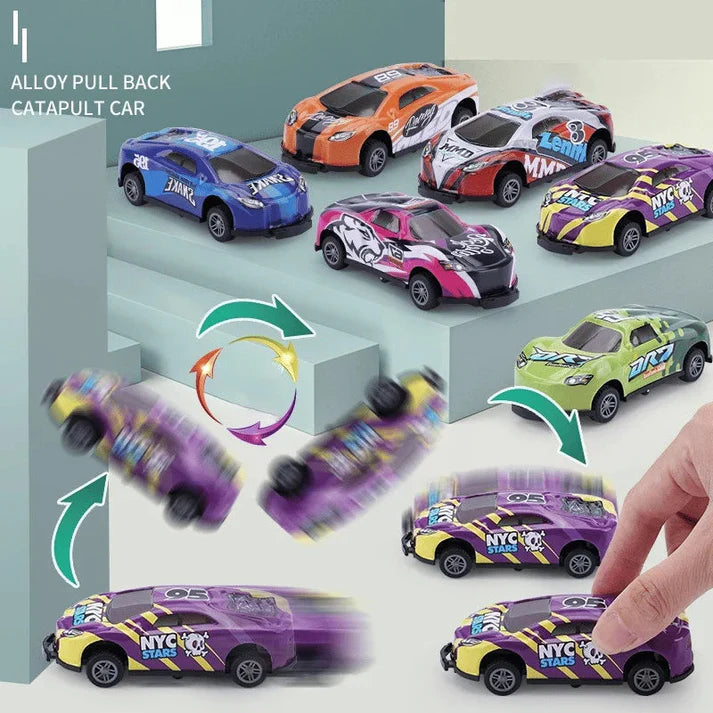 Stunt Toy Cars - Set of 6