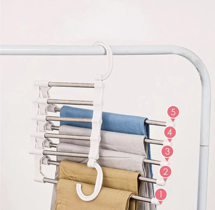 5-in-1 Multi-Functional Cloth Rack