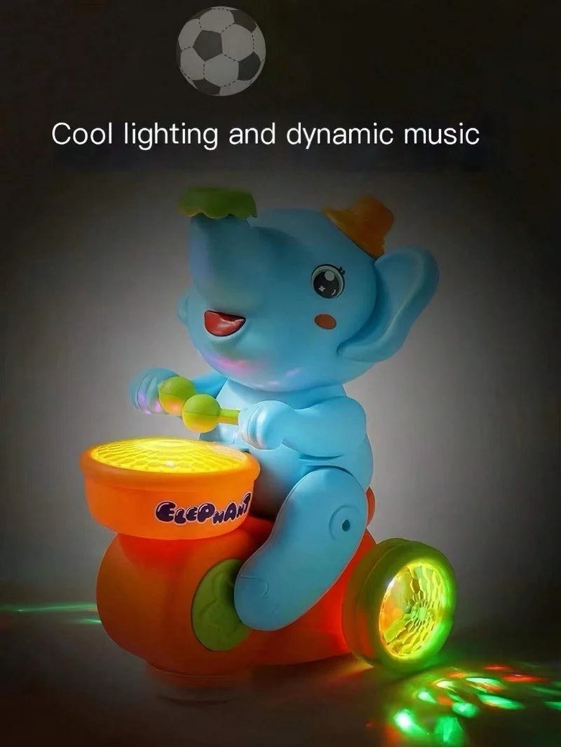 Elephant Instrument Toy Musical Walking Elephant Drummer Toy – 123 Tech World