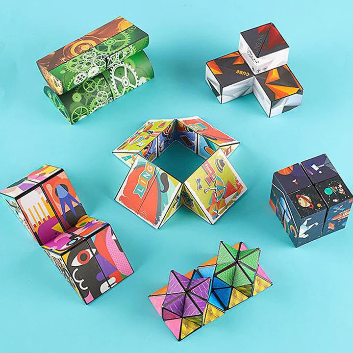 Extraordinary 3D Magic Cube - Set of 3pcs