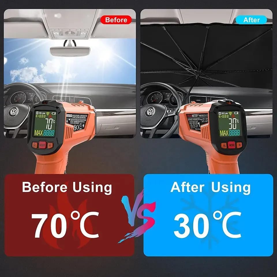 Car Sunshade Foldable Umbrella