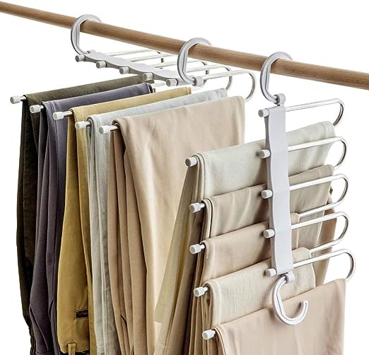5-in-1 Multi-Functional Cloth Rack (Set of 2)