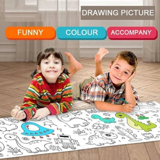 Children's Drawing Roll Full Kit