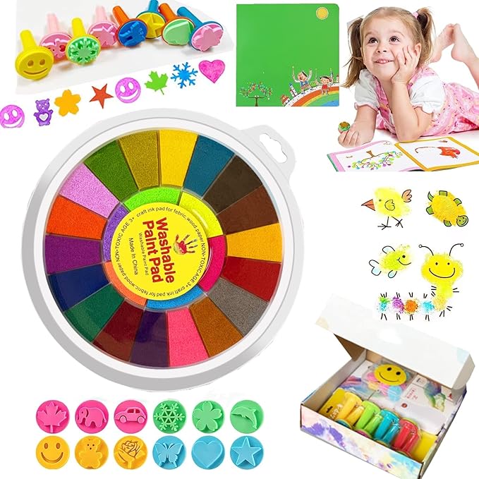 Funny Finger Painting Kit