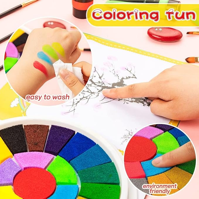 Funny Finger Painting Kit