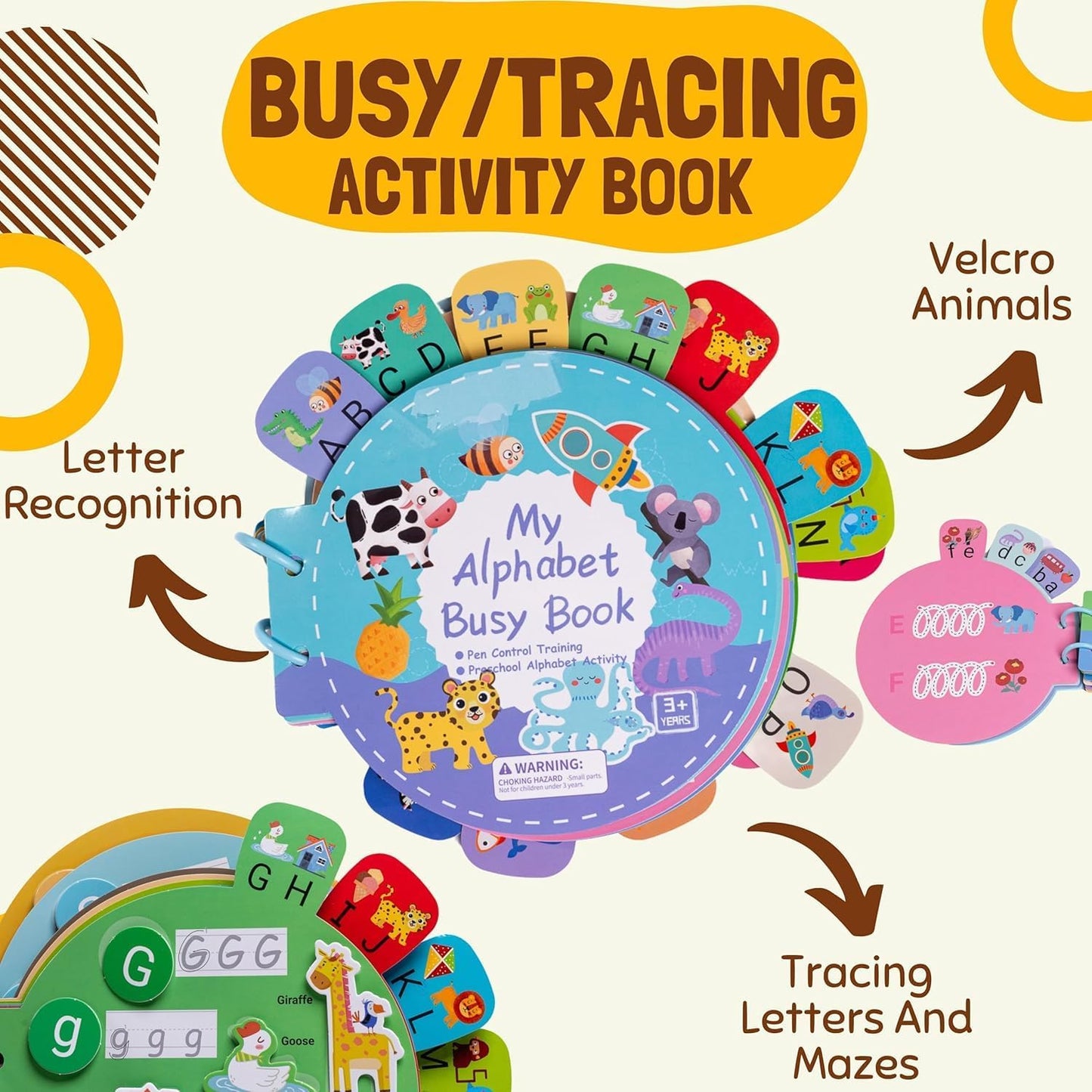 Alphabet Busy Book for Kids