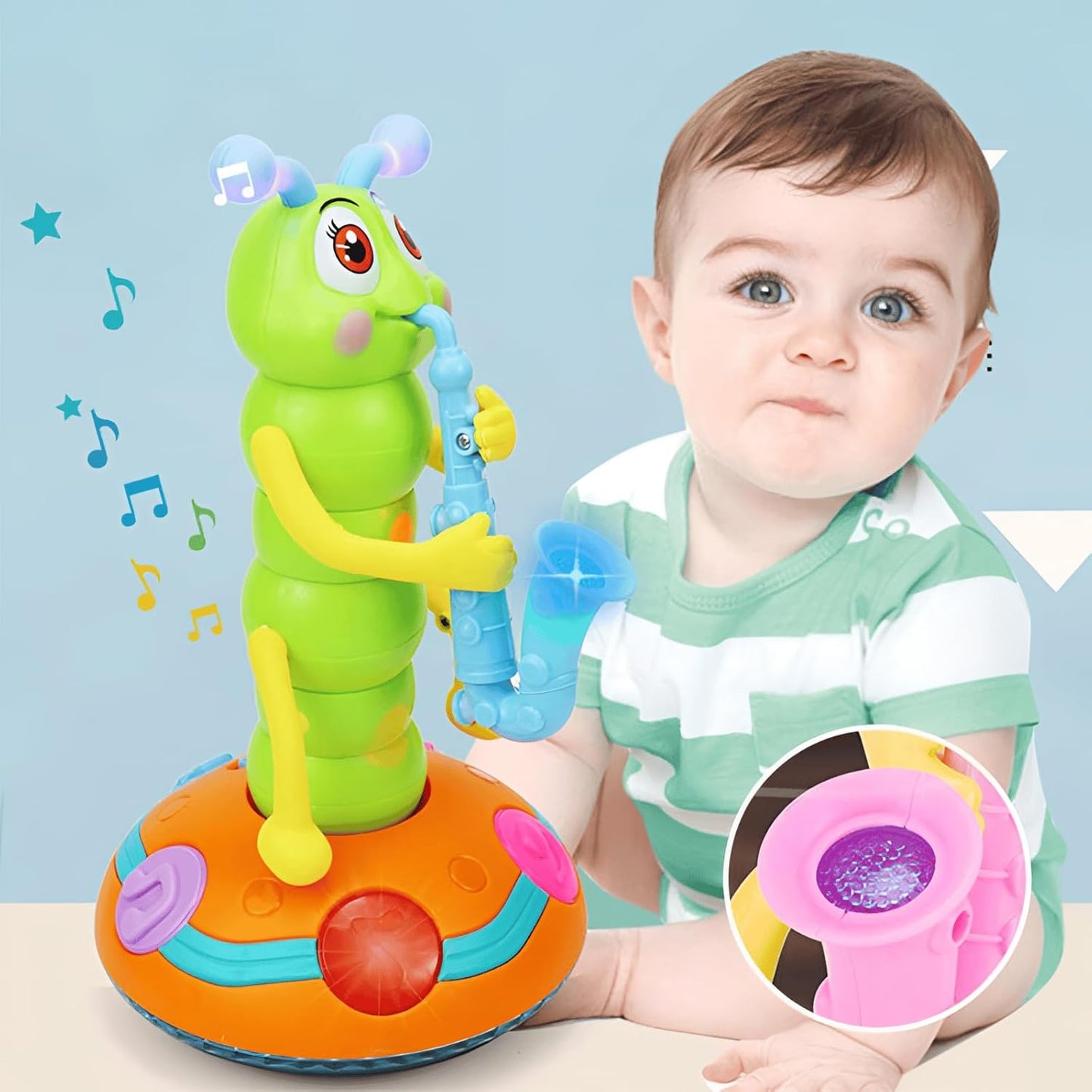 Dancing Saxophone Caterpillar