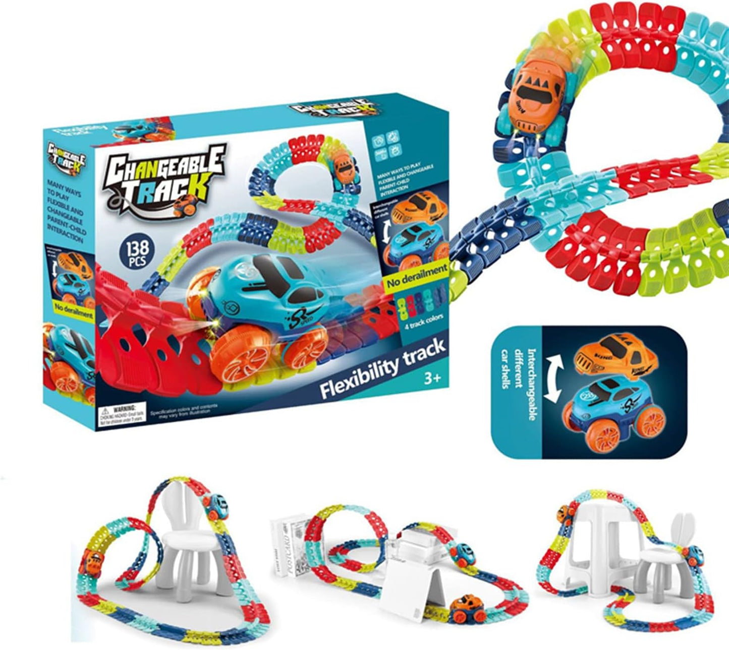 Zero Gravity Car Track Set