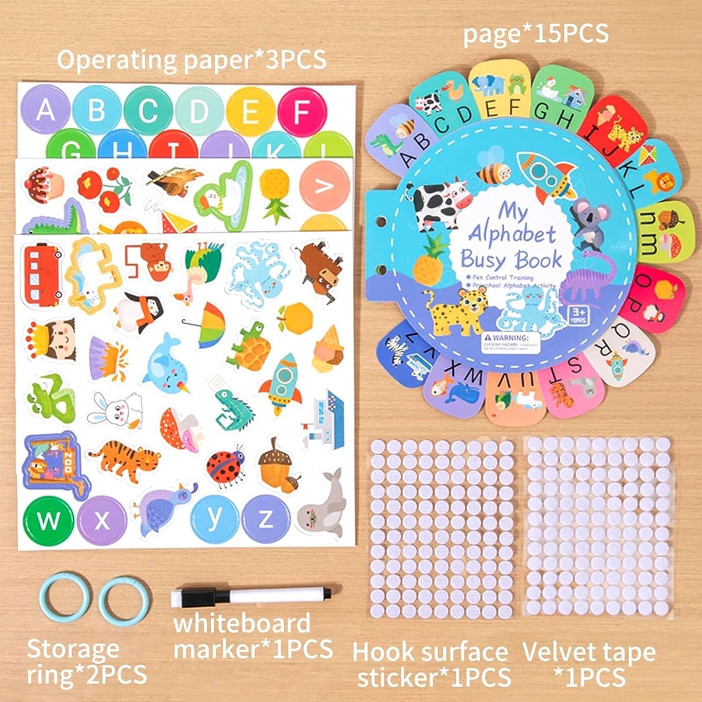 Alphabet Busy Book for Kids