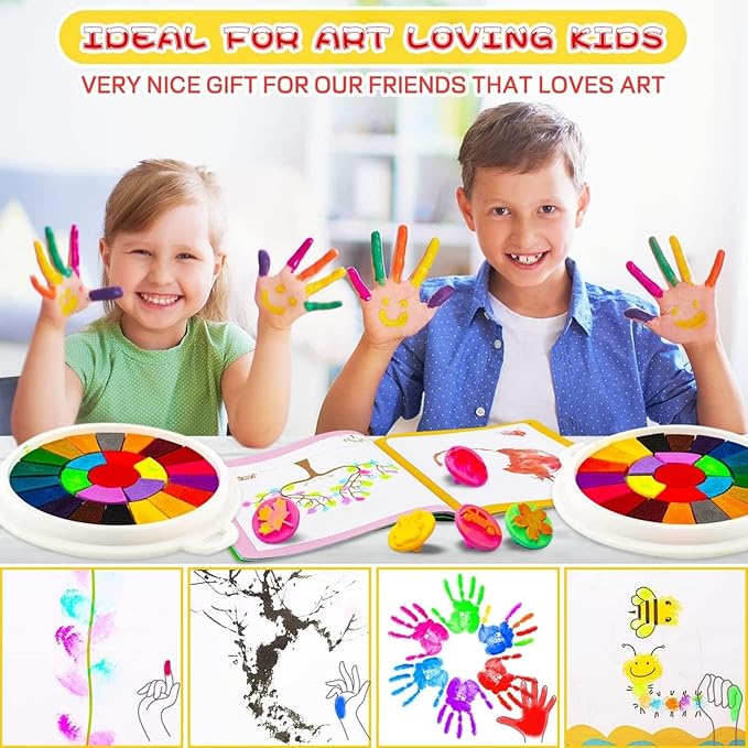 Funny Finger Painting Kit