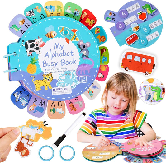 Alphabet Busy Book for Kids