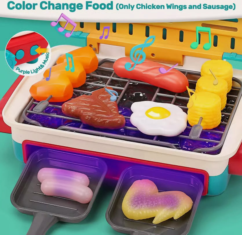 Kids BBQ Grill Toy👩‍🍳