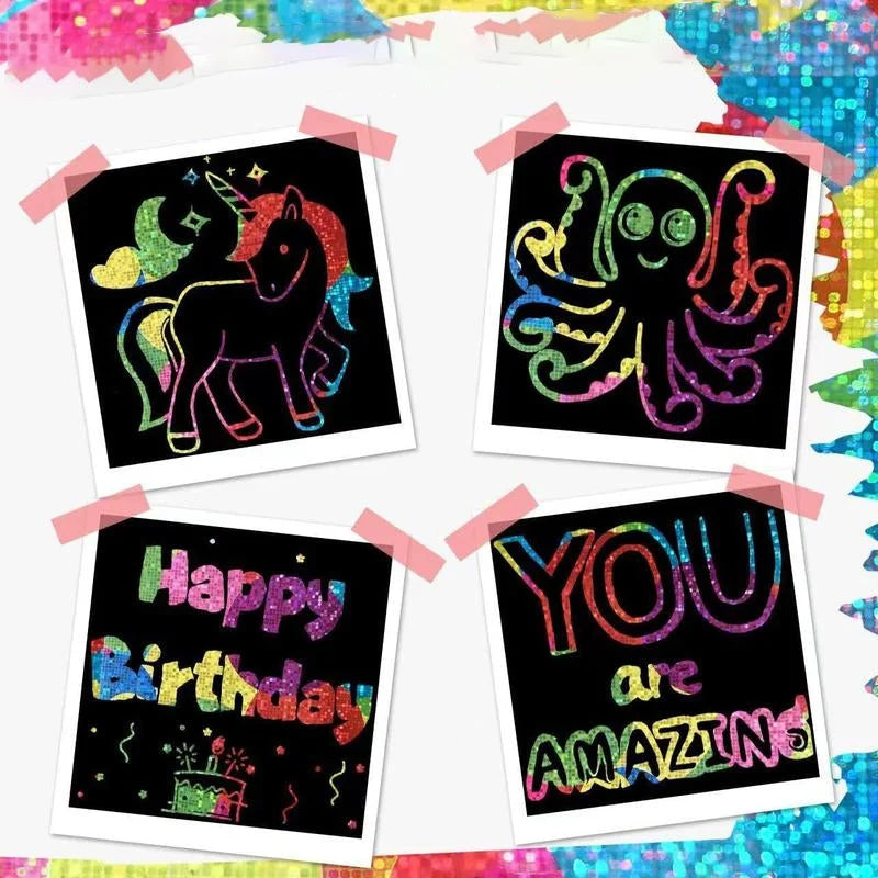 Rainbow Art Toy (Set of 100 Pcs)