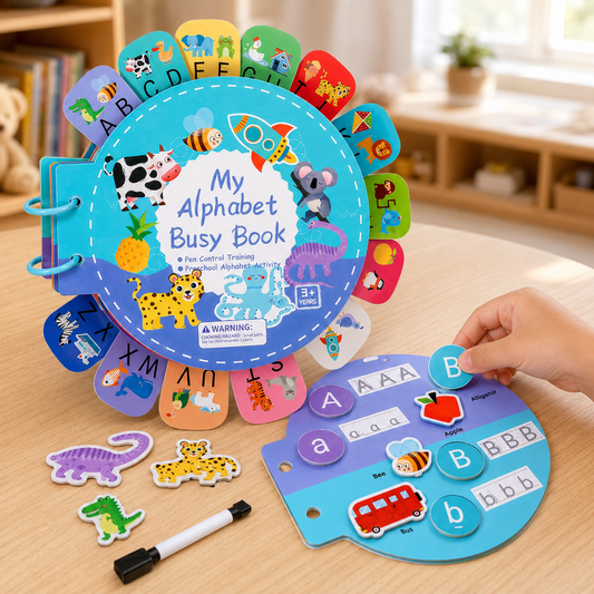 Alphabet Busy Book for Kids