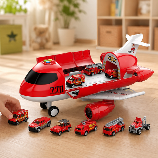 Aeroplane Car Toy Play Set