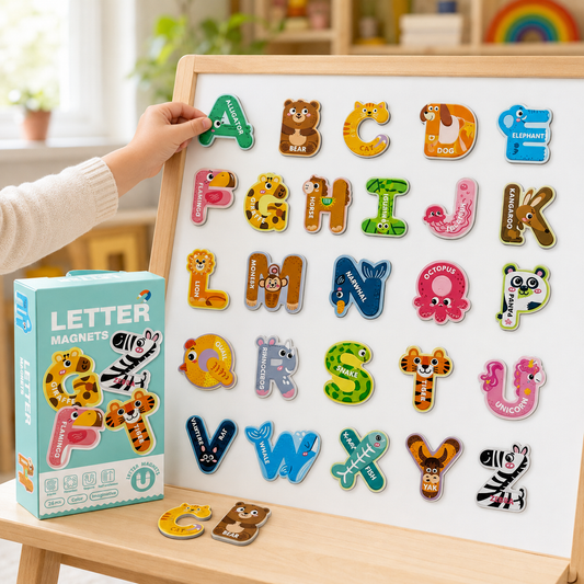 Animal Shaped Magnetic Alphabet