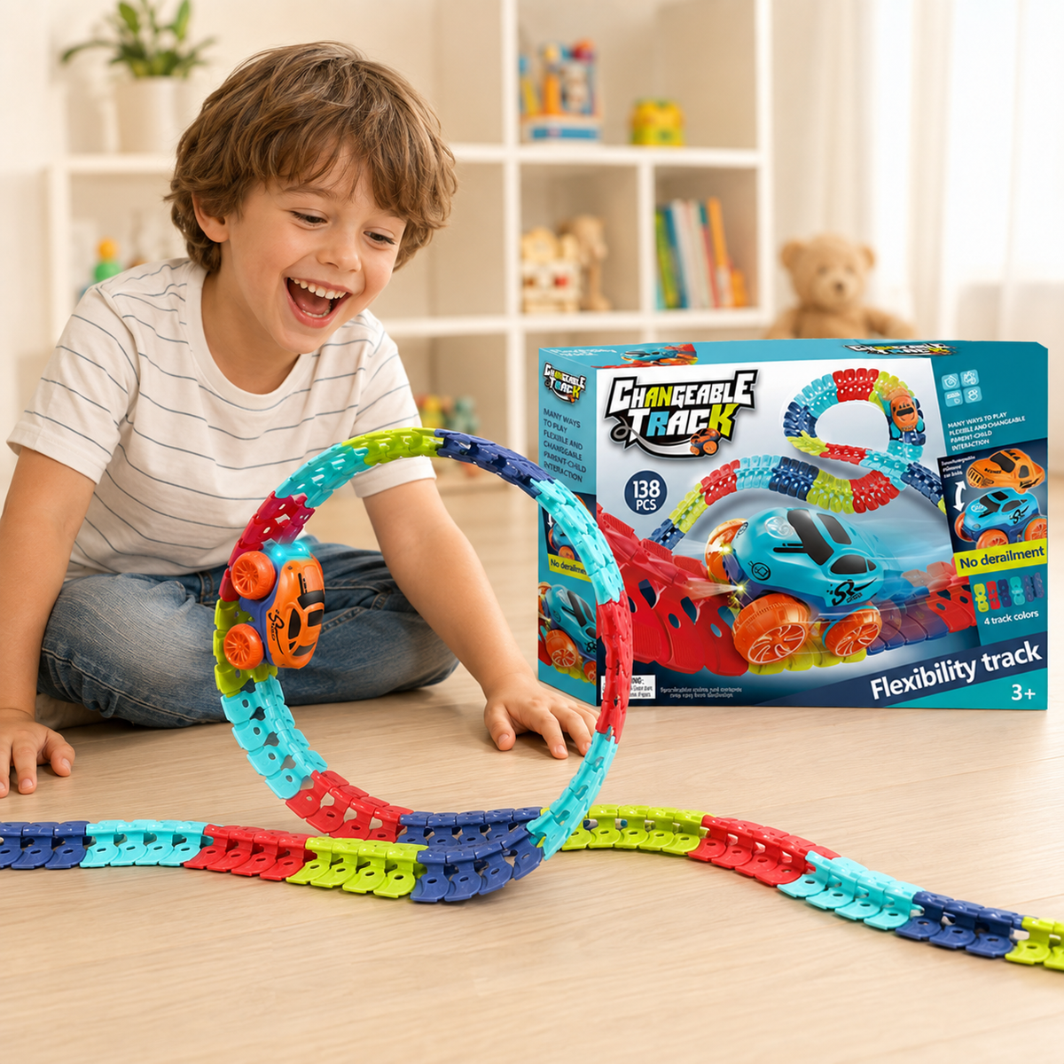 Zero Gravity Car Track Set