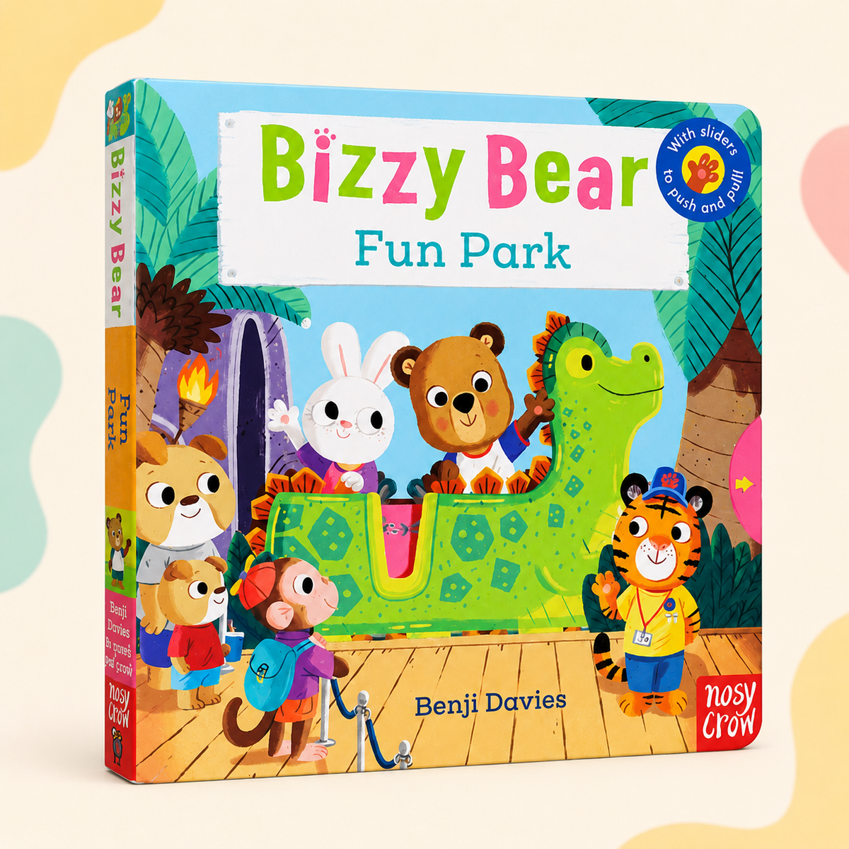 Kids Interactive Push-and-Pull Board Book