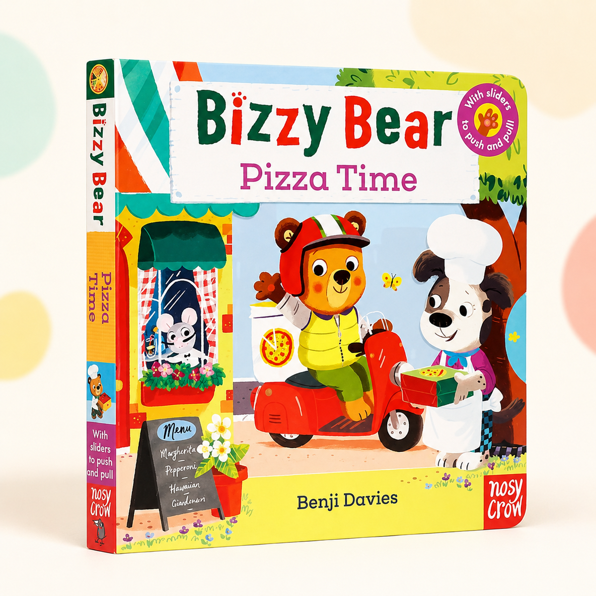 Kids Interactive Push-and-Pull Board Book