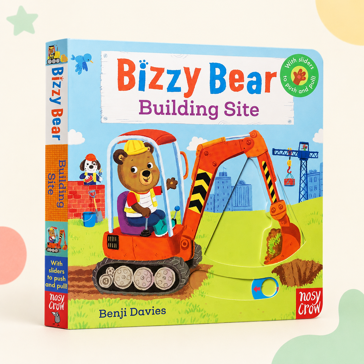 Kids Interactive Push-and-Pull Board Book