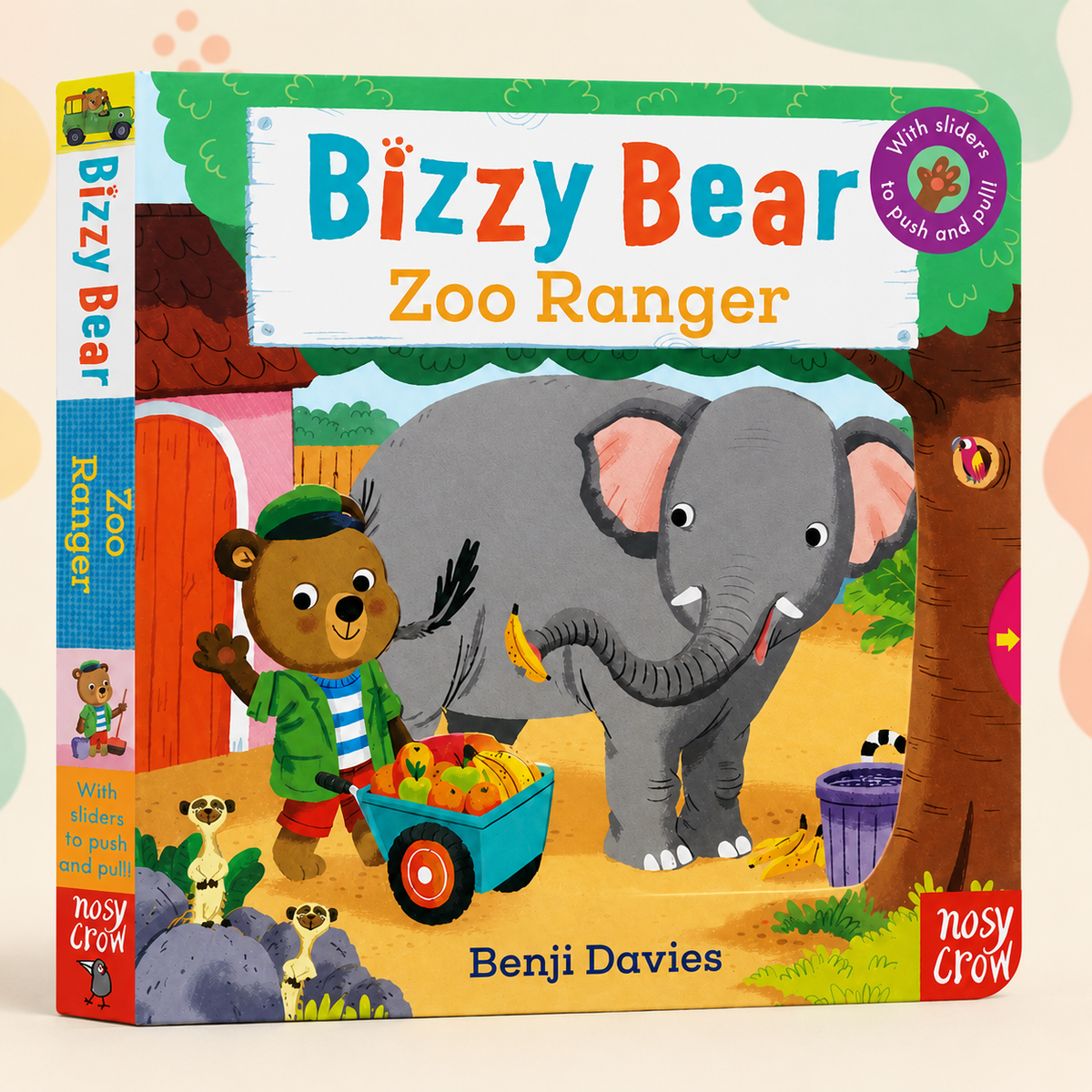 Kids Interactive Push-and-Pull Board Book