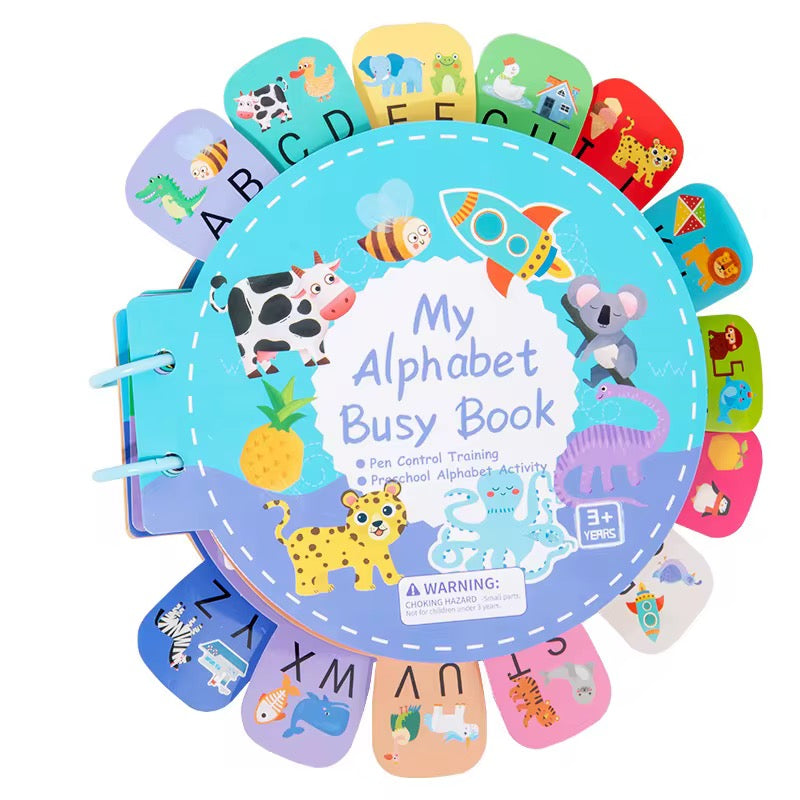 Alphabet Busy Book for Kids