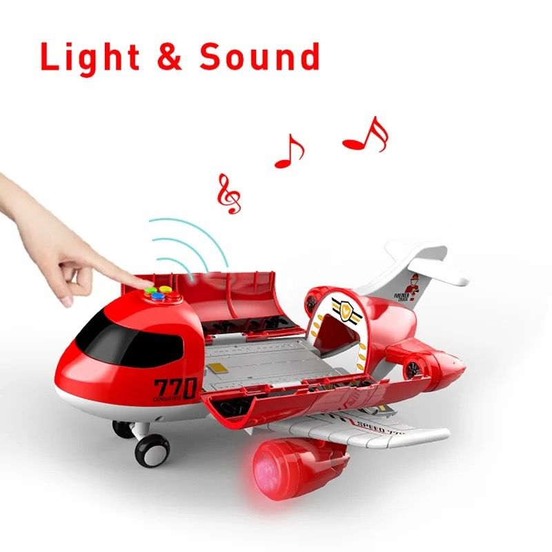 Aeroplane Car Toy Play Set